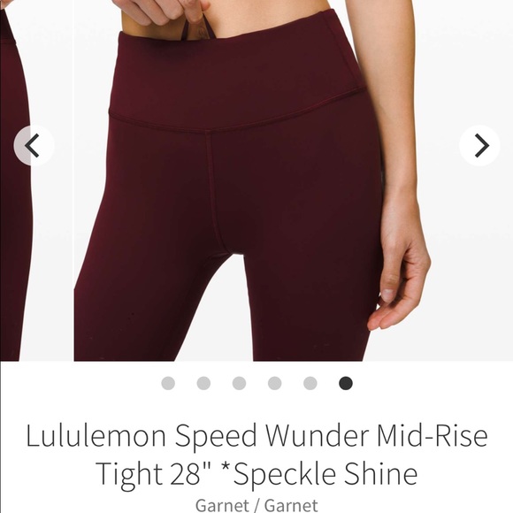 NWOT Speed Up Speckle Shine Wunder Tight size 6 - Picture 6 of 15